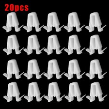 12.4mm Clips 20pcs Plastique