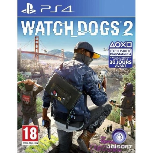 Jeu ps4 watch dogs - jeu,