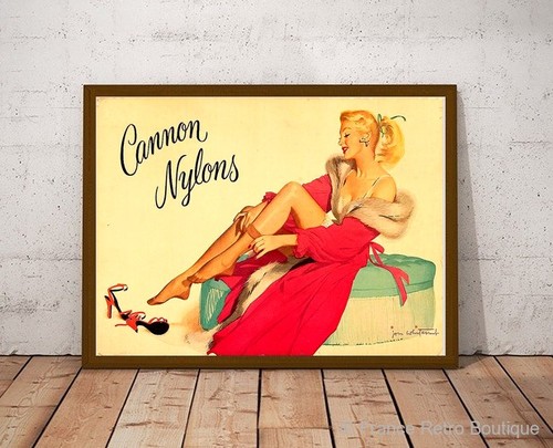 Affiche publicitaire vintage