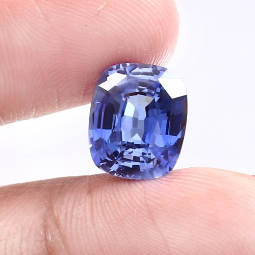 Aaa saphir bleu ceylan naturel - bleu,