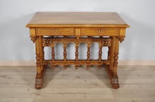 Bureau style Renaissance signé Dufin