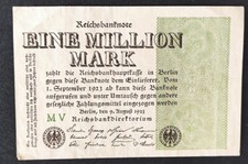Allemagne billet de 1000000