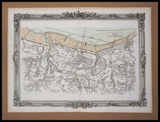 Carte maritime ancienne des