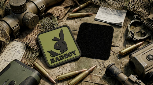 Patch pvc ecusson - pvc, "3d"