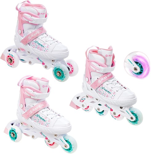 Roller ligne rosie - roue, led