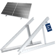 NuaSol Support pour panneau solaire jusqu'à 72 cm - Toit plat PV - Réglable