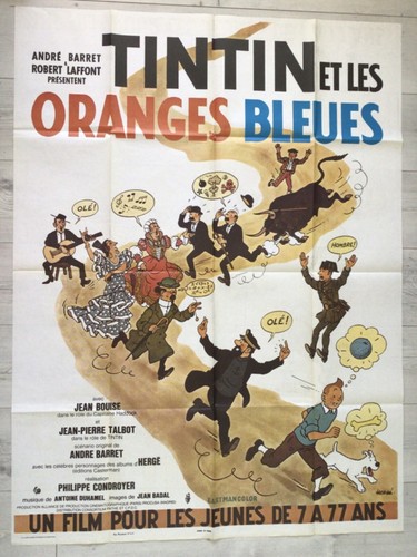 Tintin les oranges - tintin,
