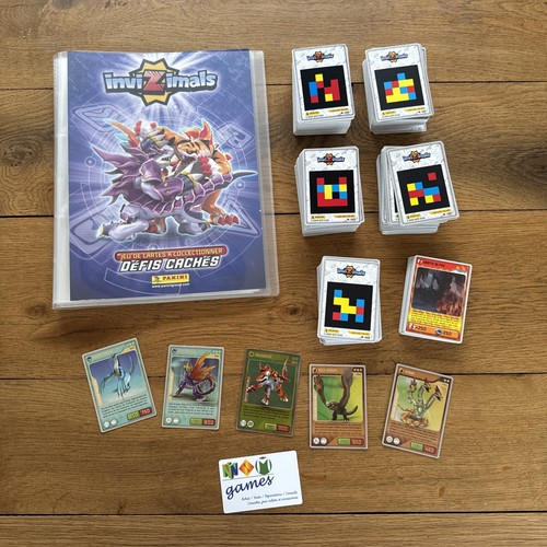 énorme lot cartes invizimals - lot,