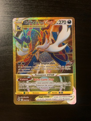 Carte pokémon clamiral de - carte,