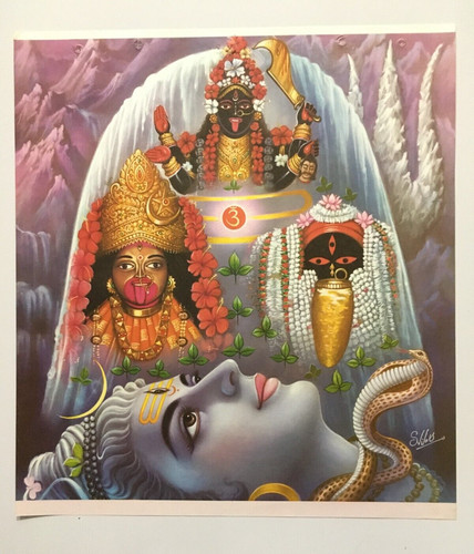 Inde calendrier estampe - inde,