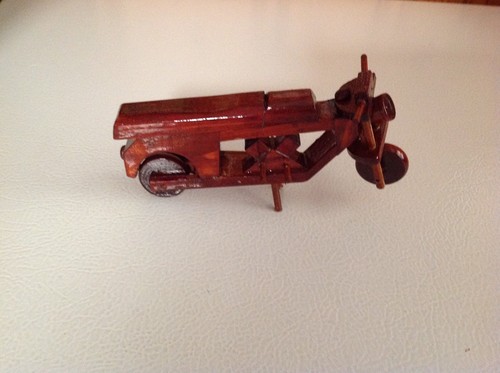 Wooden hand crafted - hand,