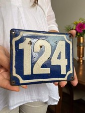 Plaque Numéro Rue Soviétique Fonte – 124