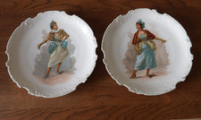 PAIRE D ASSIETTES ANCIENNES