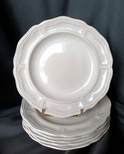 6 assiettes demi creuses en