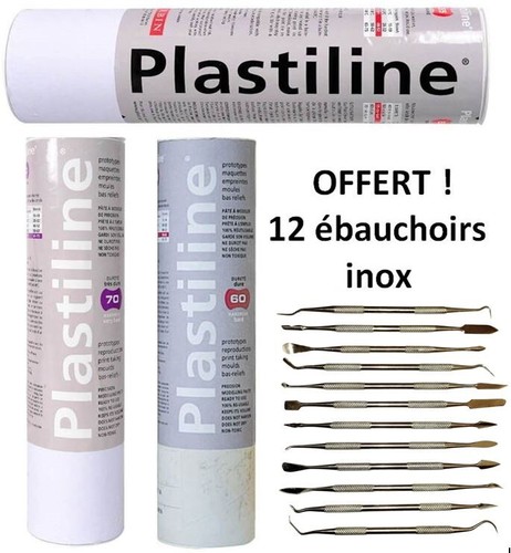 Plastiline lot 3x1kg - lot,