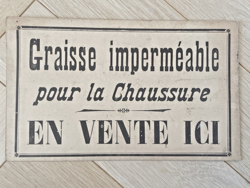 Ancien carton publicitaire - ancien,