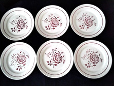 6 Assiettes à dessert