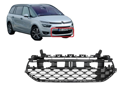 Grille pare chocs avant - grille, centre