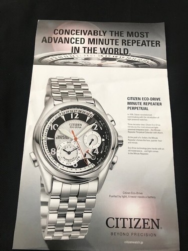 Watch catalog prospectus - watch,