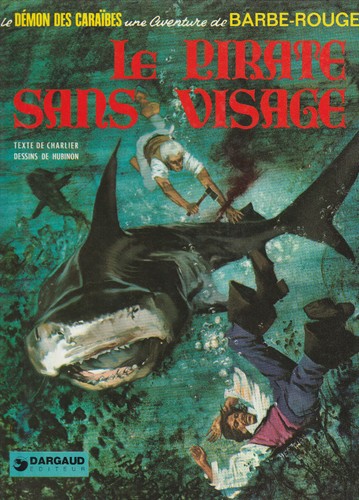 Barbe rouge le pirate - rouge, :