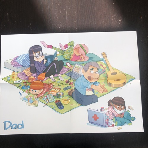 Affiche dad nob - bd,