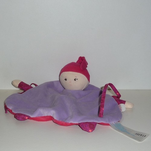 Doudou poupée corolle - doudou,