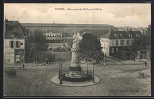 CPA Troyes, Monument des Enfants de l´Aube 