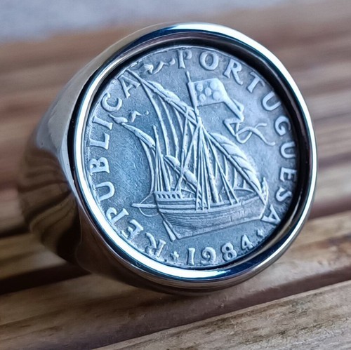 Bague chevalière pièce 50 - bague,