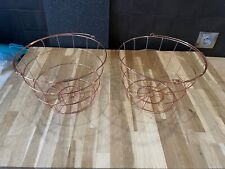 Lot de 2 corbeilles à fruits/légumes