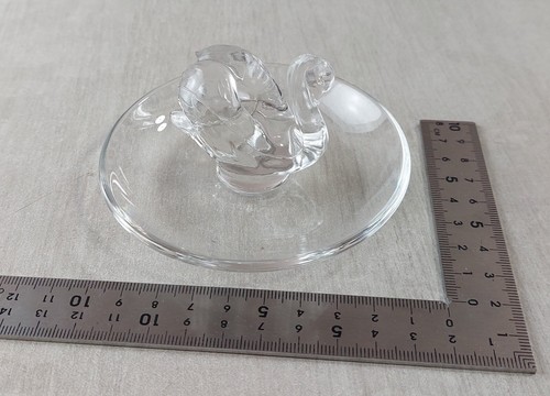 Ancien baguier cristal - baguier,, en