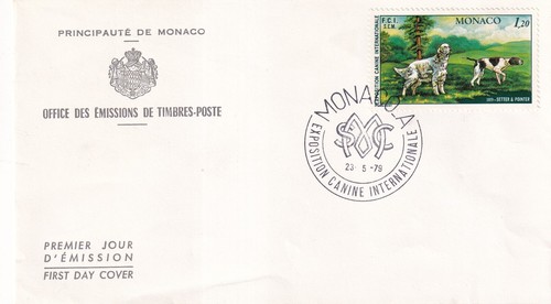 Enveloppe 1er jour monaco - enveloppe, 1979