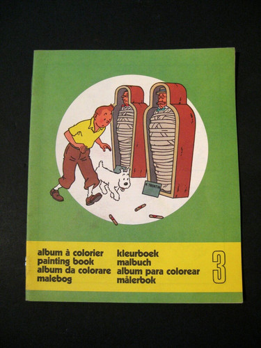 Tintin album colorier 3 - album,