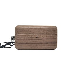 Étui de  en Noyer pour Casque