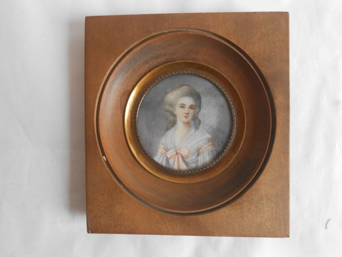 Ancienne peinture miniature