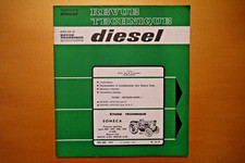 REVUE TECHNIQUE Diesel N° 52 Someca 400 450 500 550 600
