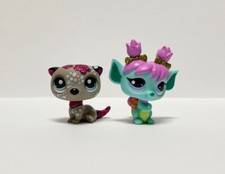 Lot 2 Figurines LITTLEST PETSHOP / Loutre + Fée Tulip Fairy / LPS HASBRO
