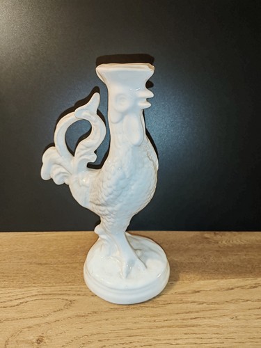Ancien flambeau bougeoir coq - ancien,