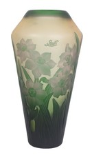 Vase En Verre Vintage D'Émile