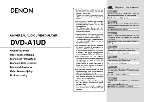 Denon dvd a1ud - dvd-a1ud, video