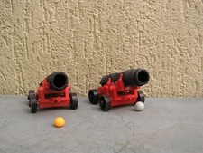 PLAYMOBIL : canons avec boulets - chevaliers - moyen âge - pirates