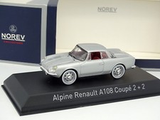 Norev 1/43 - Alpine Renault A108 Coupé 2+2 Grise