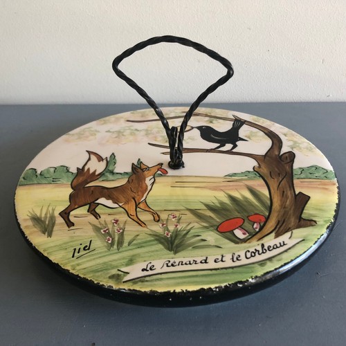 Plateau fromage faïence - plateau,