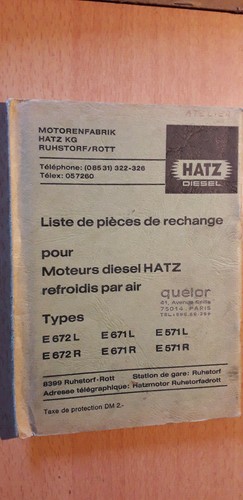 Hatz moteur diesel - diesel, e672