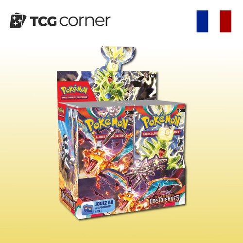 Pokémon display ev03 flammes - display,