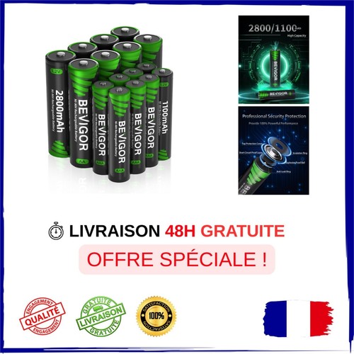 Bevigor piles rechargeables - bevigor,