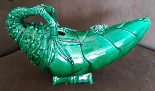 Rare saucière ancienne bambou - saucière,