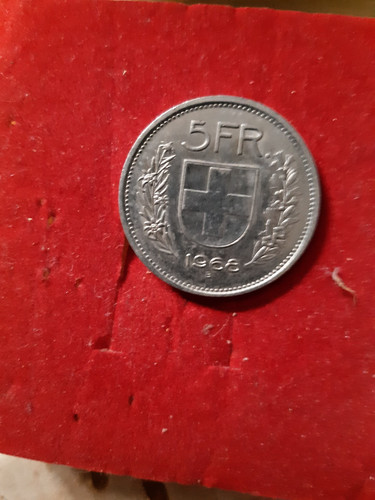 Francs suisse 1968 bern - suisse,