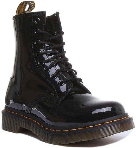 Bottes cuir noir brillant - bottes, en