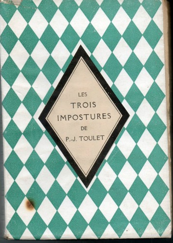 Les trois impostures almanach - trois, impostures,