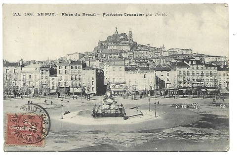Puy place du breuil - puy,